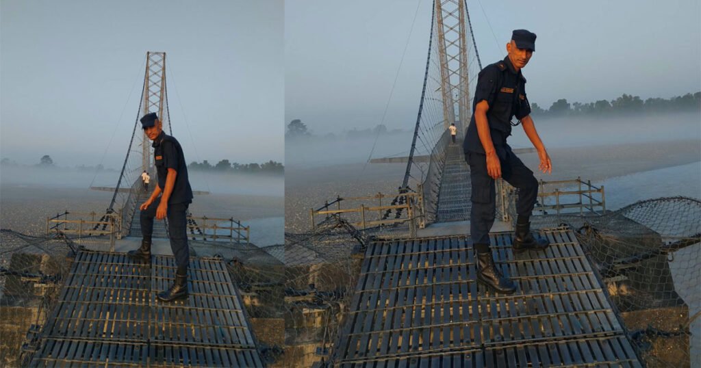 Asia’s Second-Longest Suspension Bridge Damaged in Kanchanpur; Repair Efforts Underway
